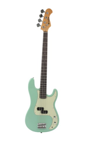 Guitare basse PB80RA Surf Green